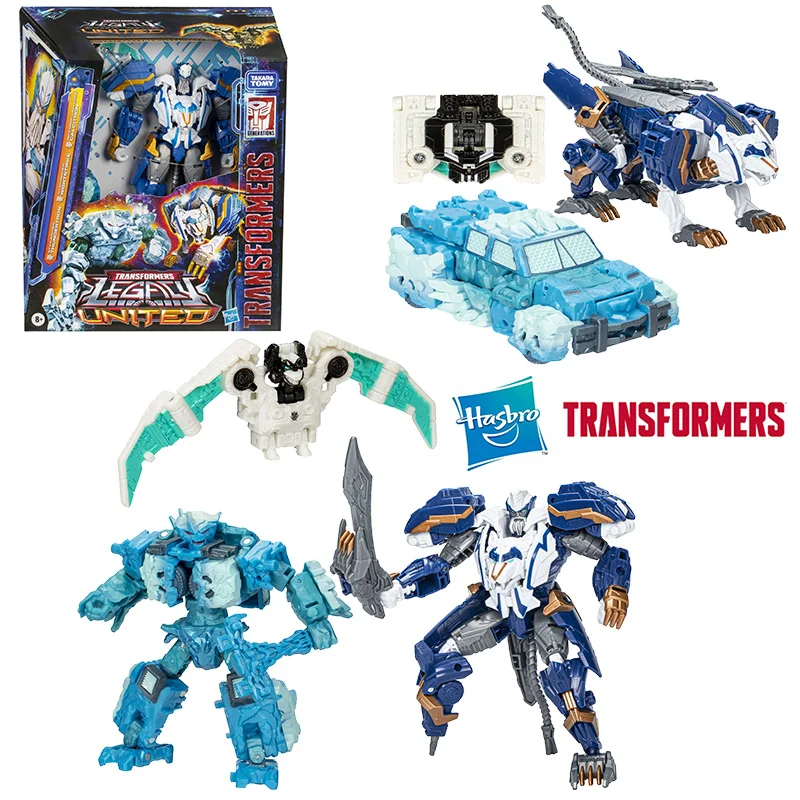 

Hasbro Transformers Legacy United Star Raider Thundertron Mightstrike Calcitron Original Action Figure Model Toy Gift Collection