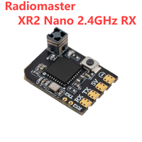Radiomaster XR2 Nano 2.4GHz ExpressLRS receiver tower antenna LR1121 transceiver with built-in Wi Fi module