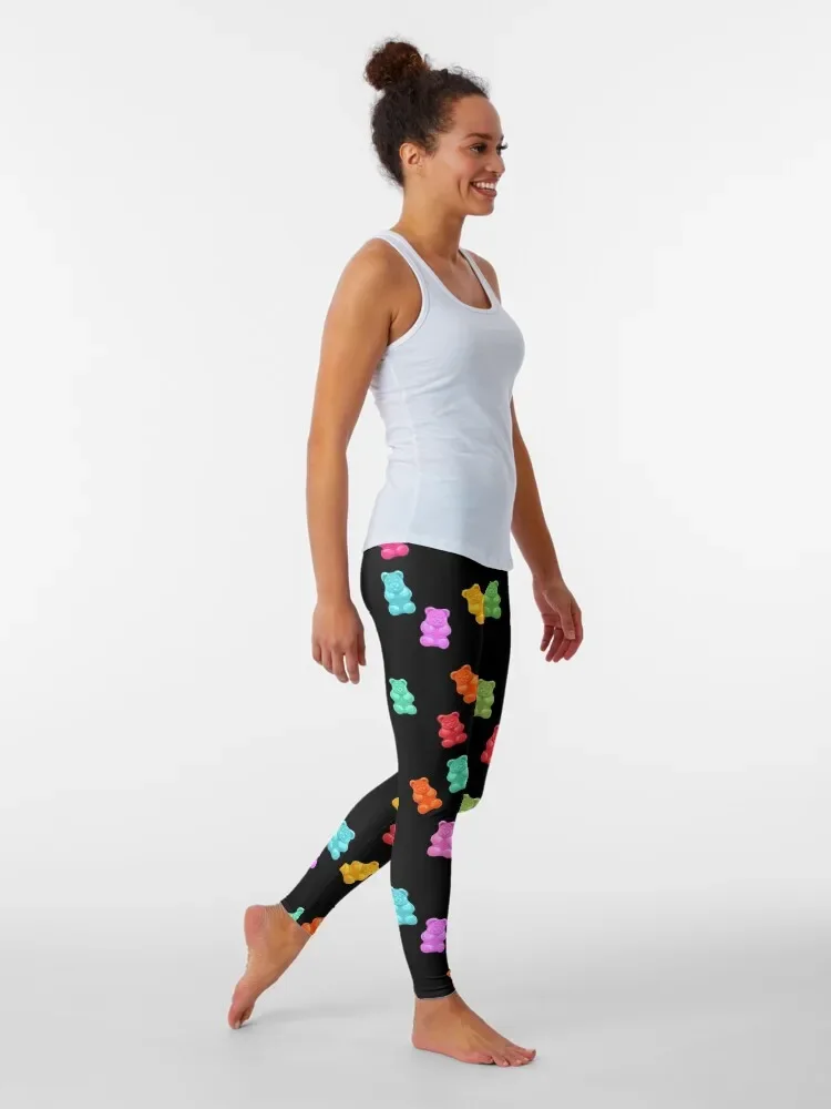 Gummy bear pattern Leggings workout clothes for jogging pants push up legging gym pants Womens Leggings