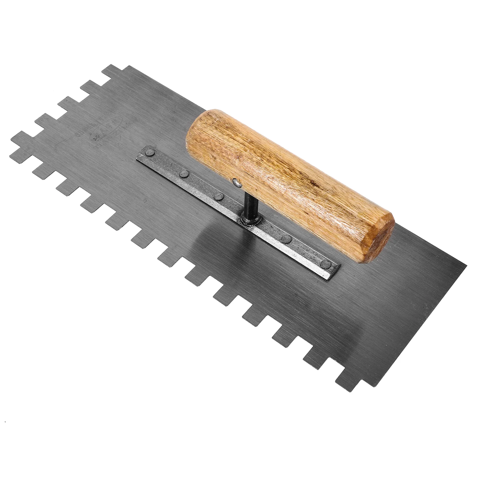 Trowel Plaster Tools Concrete Tile Finishing Drywall with Wooden Handle Edger Blade