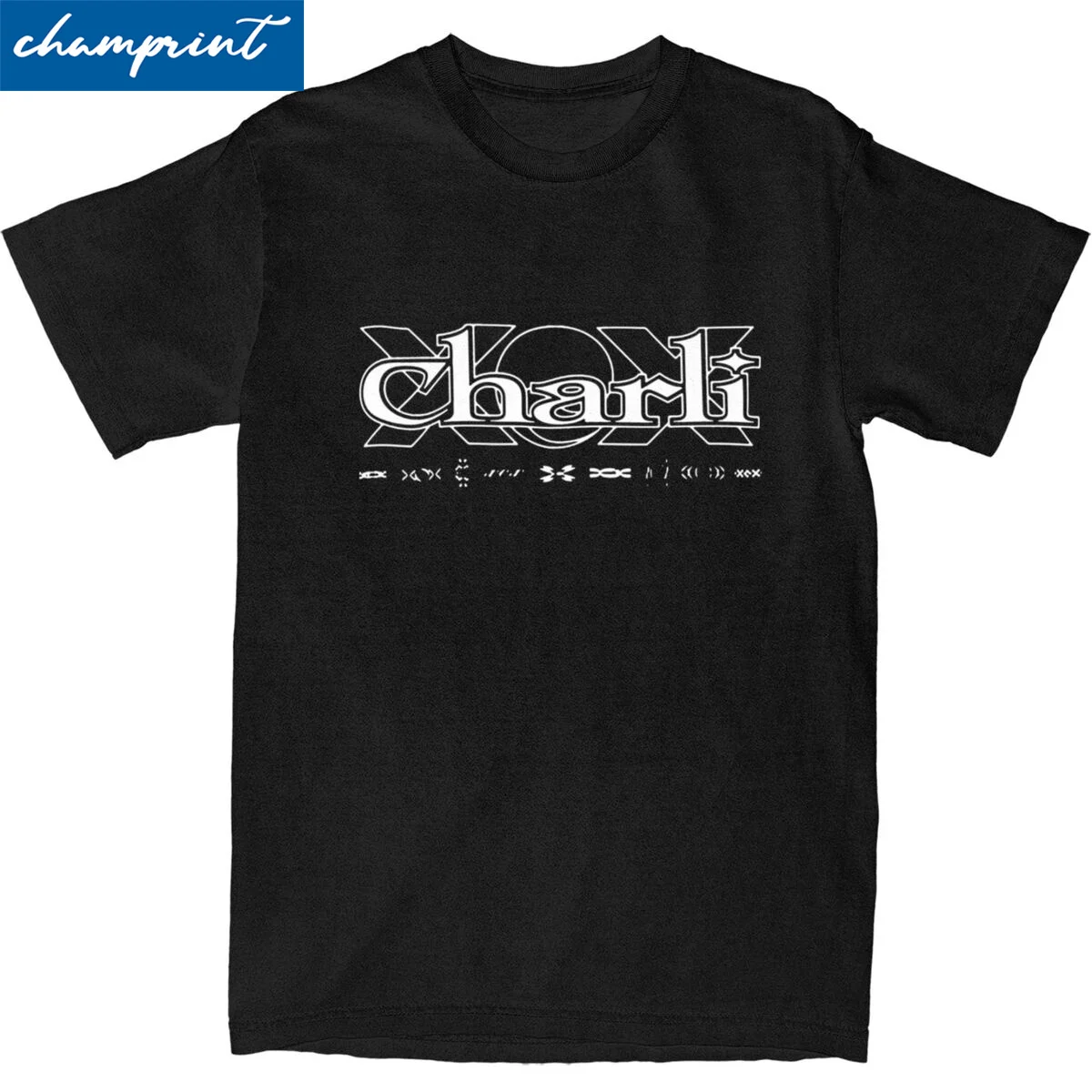 Priting Charli XCX England Singer T Shirt For Men Women 100%Cotton Short Sleeve O-neck TopsTops