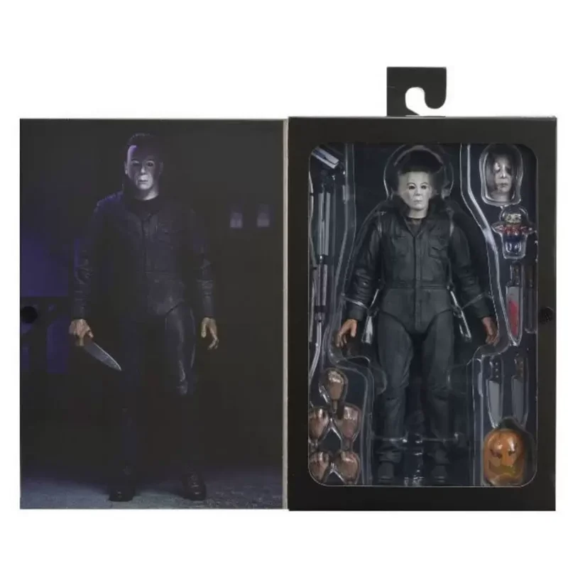 Op voorraad: NECA 60655 Halloween Resurrection Ultimate Michael Myers, 18 cm groot actiefiguur, horrorcollectiemodel.
