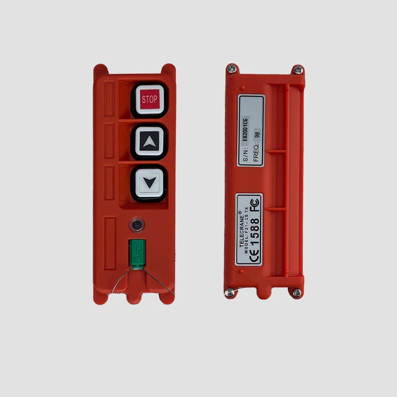 F21-2S Telecrane Industrial Radio Remote Control AC/DC Universal Wireless Control for Crane