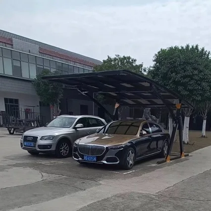 Sunshine board car home parking shed community open-air parking space