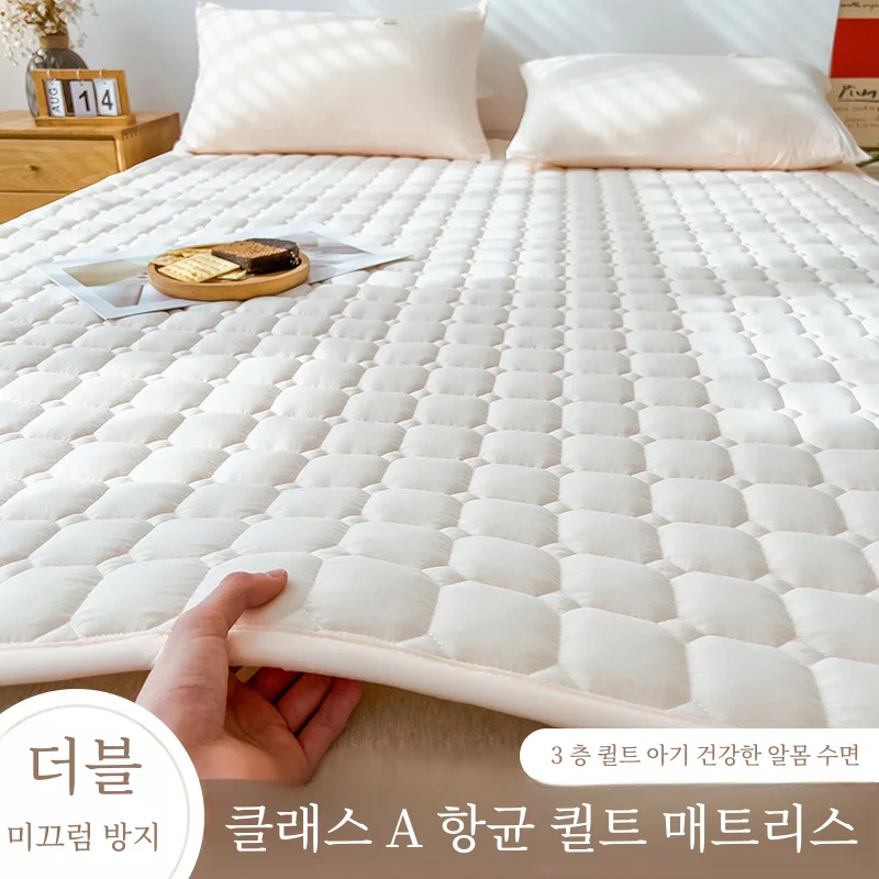 일본 피부 친화적 코튼 장착 시트 침대 커버, 미끄럼 방지 시몬스 매트리스, 보호대 먼지 커버, 3 종 세트 Best5 일본 피부 친화적 코튼 장착 시트 침대 커버, 미끄럼 방지 시몬스 매트리스, 보호대 먼지 커버, 3 종 세트 Best5