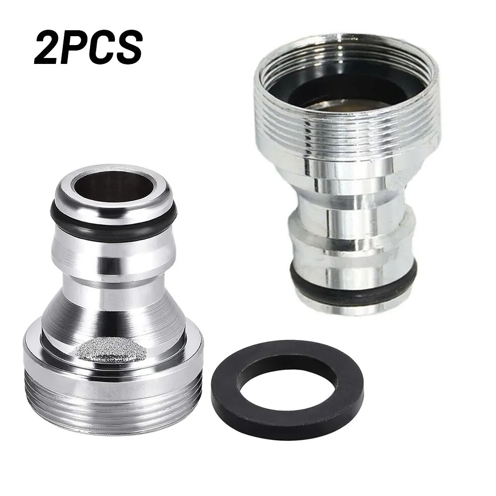 2pcs M22 IG to For M24 For AG Solid Brass Faucet Connectors for Effective Water Sprinkling in Lawns and Gardens