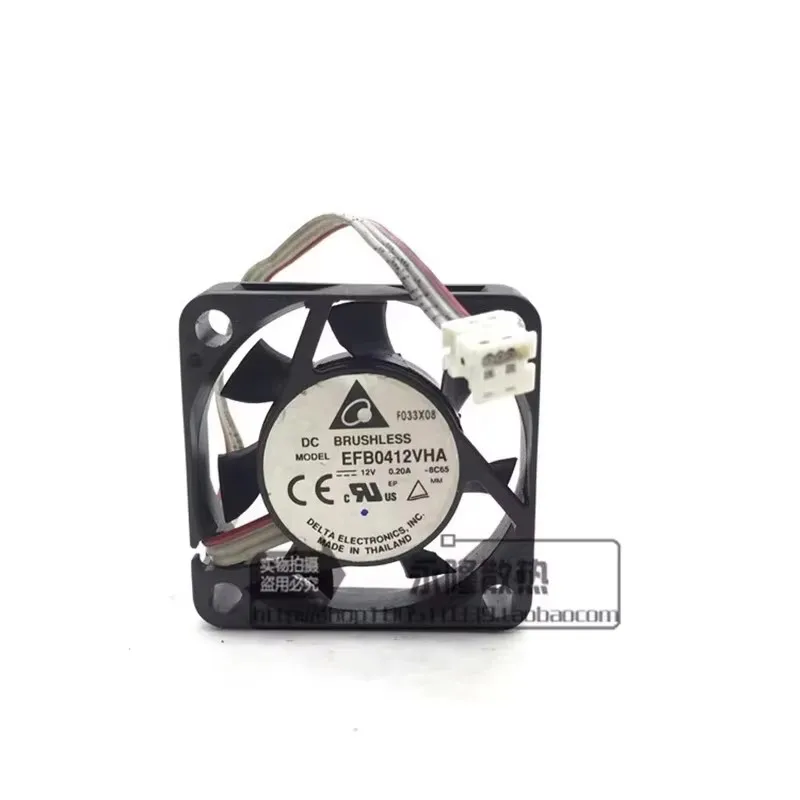 

Original 40 * 40 * 10MM 12V 0.20A 4CM EFB0412VHA double ball Cash register cooling fan