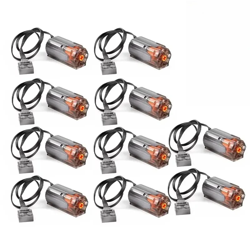 1/2/4/10 PCS Mould King Power Functions Motors Set M Motors Compatible with Legoeds for MOC Car Robot Building Blocks