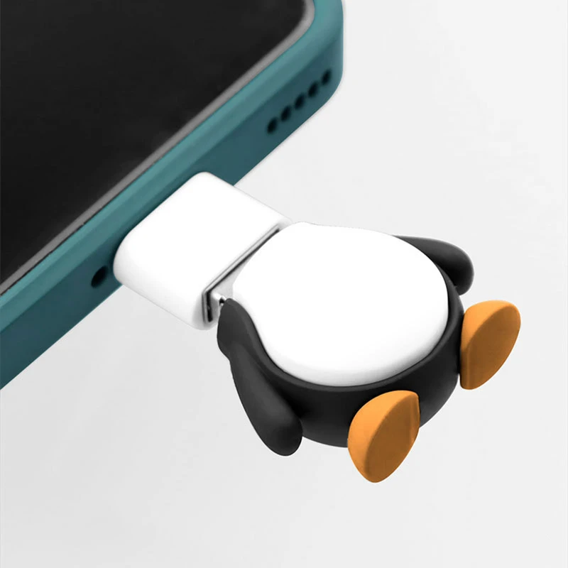 무료 사용자 정의 컬러 인쇄 로고 만화 펭귄 펜던트 USB2.0 플래시 드라이브 4GB 8GB 16GB 32GB 64GB 128GB