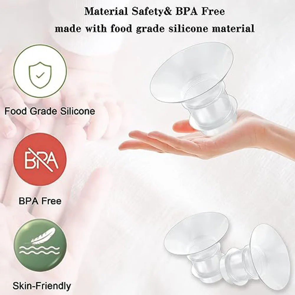 Universal Breast Pump Converter Portable Durable Breast Pump Nipples For Daily Use