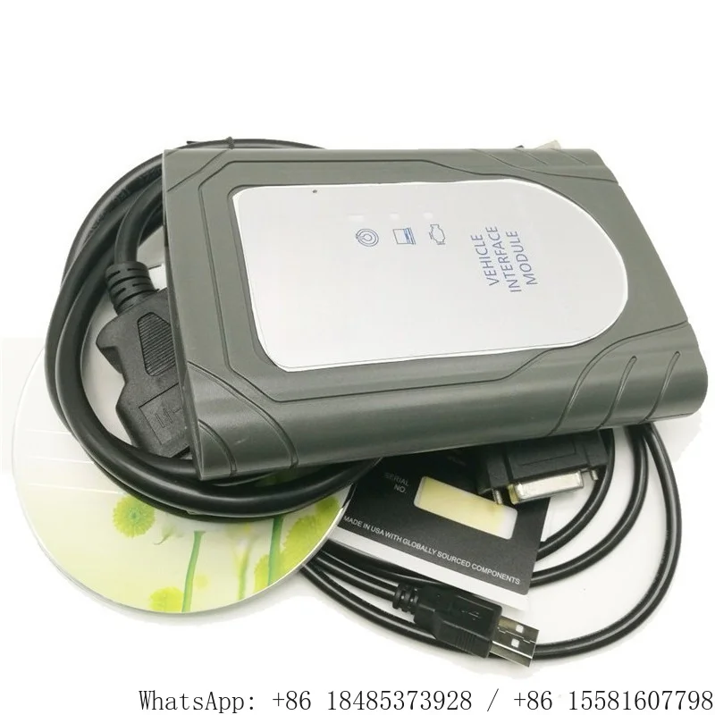 Automotive OBD Diagnostic Interface Module V18 Complete Connection Cables Vehicle Fault Scan ECU Parameter Programming Device