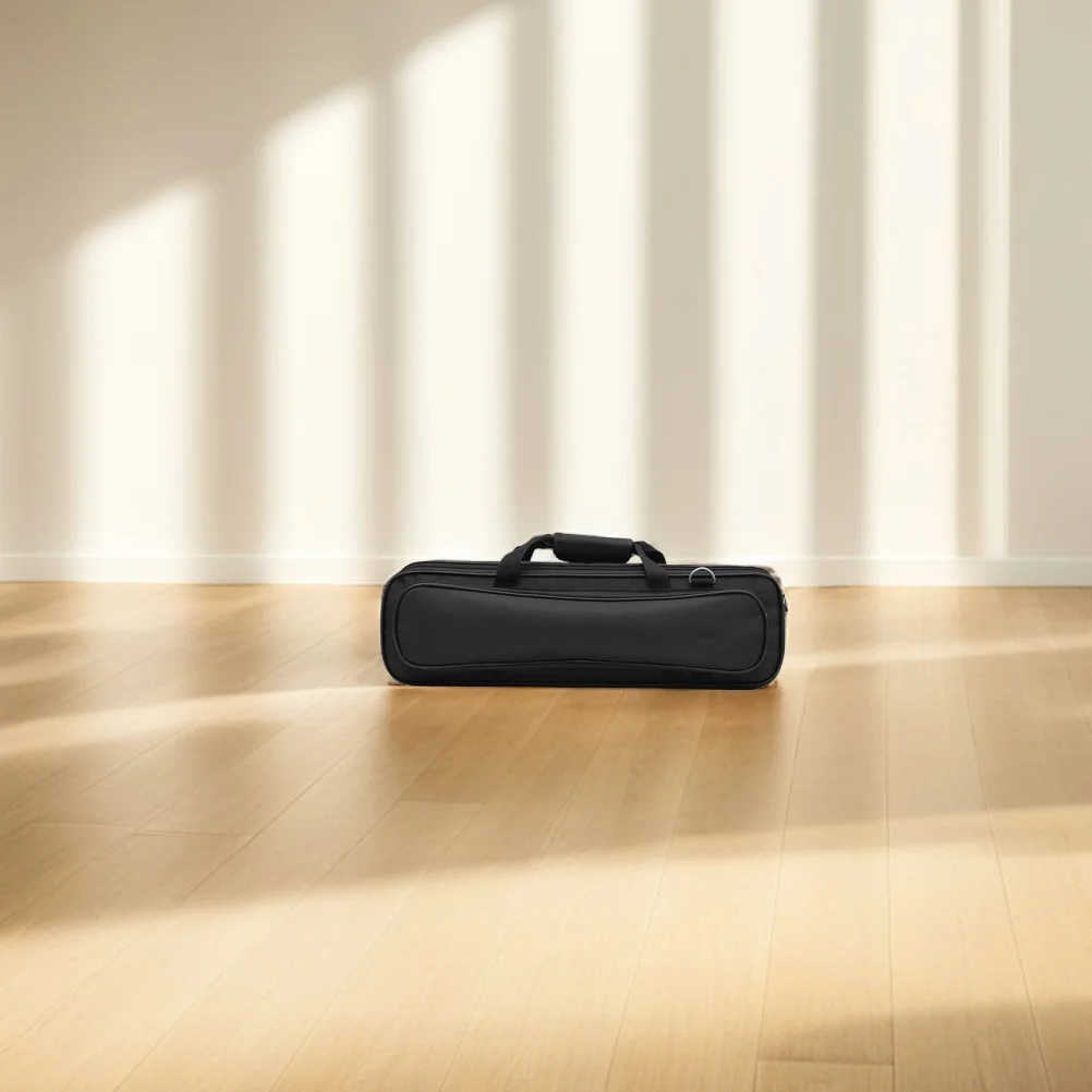 

Oxford Cloth Flute Case Carry Bag 16 17 Holes Thickened Lining Handbag Shoulder Strap Handheld Instrument Cover