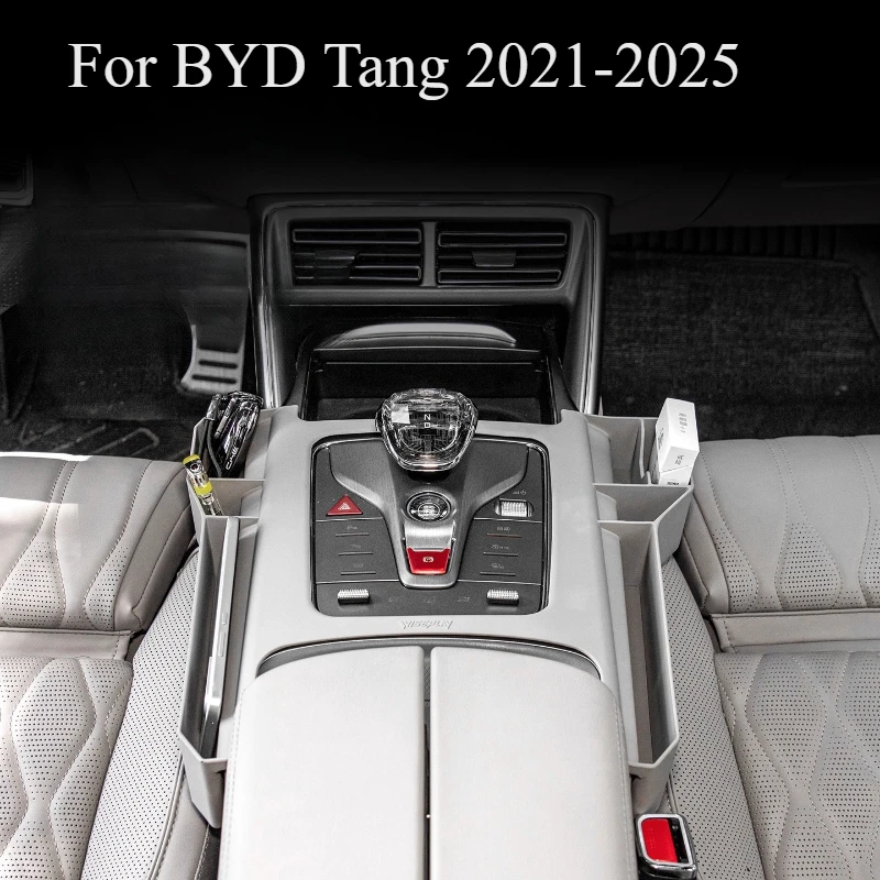 For BYD Tang 2021-2025 Center Console Organizer Tray, Custom Fit Glove Box Insert, Anti-Slip Storage Bin