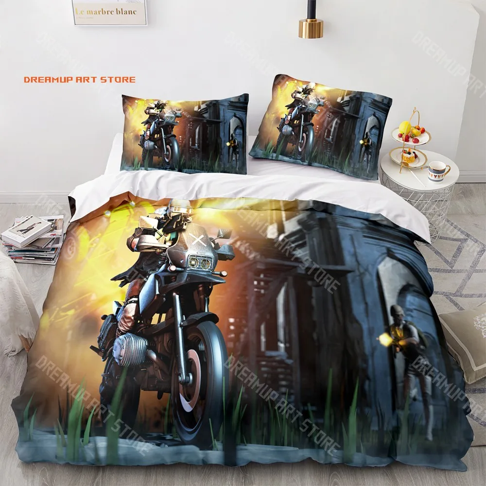 2026 3D Print PUBG Battlegrounds Bedding Set Single Twin Full Queen King Size Game PUBG Bed Set Aldult Kid Bedroom Duvetcover Se