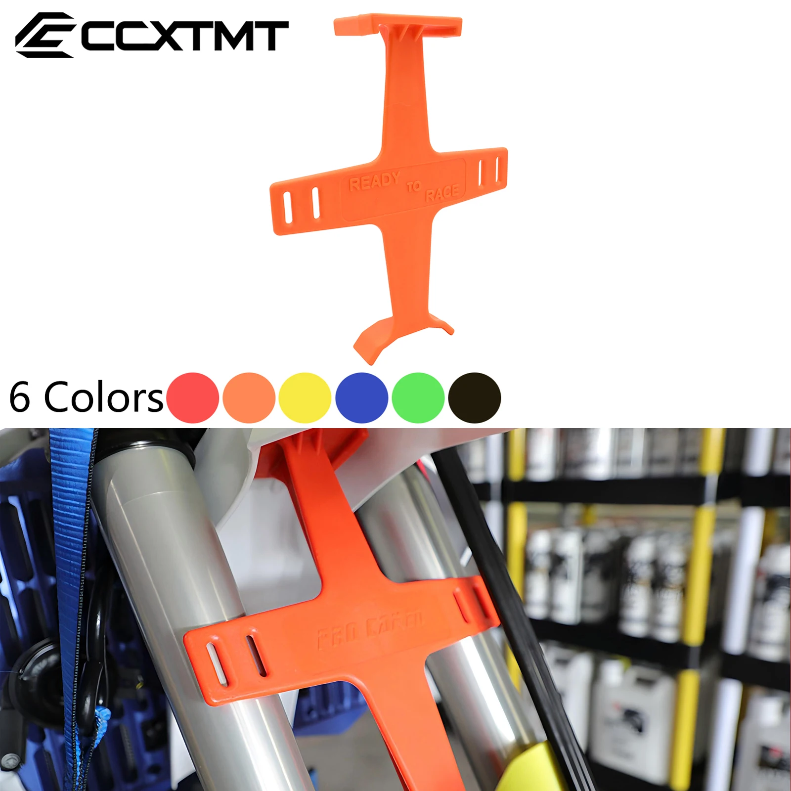 Soporte de horquilla de plástico para motocicleta EXC250 EXC300, protector de soporte para KTM EXC EXCF XC XCF XCW SX SXF 125 150 200 250 350 450