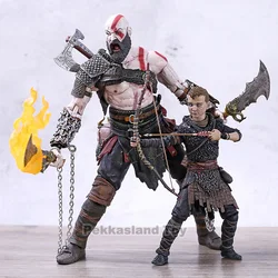 NECA God of War Kratos & Atreus Ultimate PVC Action Figure Collectible Model Toy