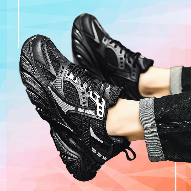 

Модная мужская повседневная обувь, высокие повседневные кроссовки, удобные кроссовки для бега, персонализированная пара, уличная спортивная обувь на плоской подошве