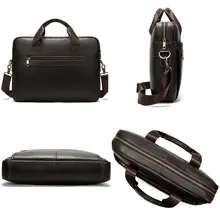 Men's Leather Laptop Briefcase #6