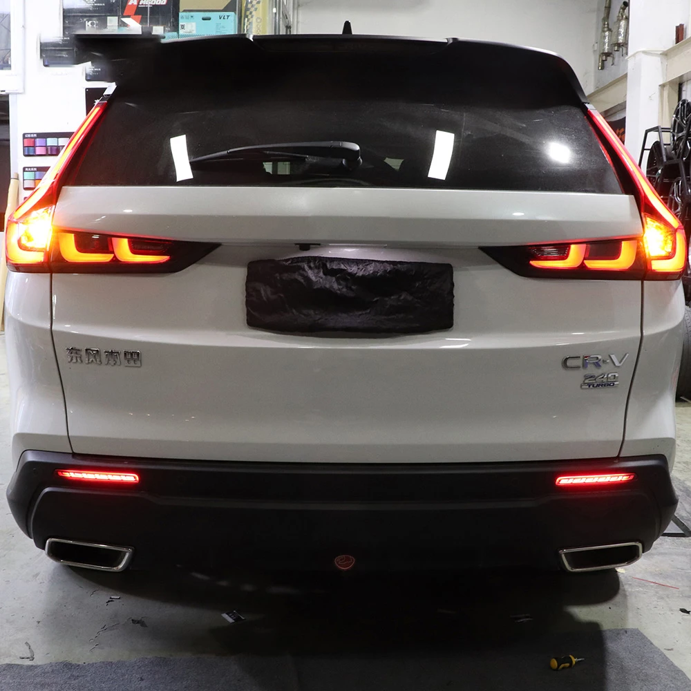 

2 pcs For Honda CR-V CRV 2023 2024 ZRV 2022-2024 Car Bumper Brake Light Reflector turn Signal Indicators Car LED Rear Fog Lamp