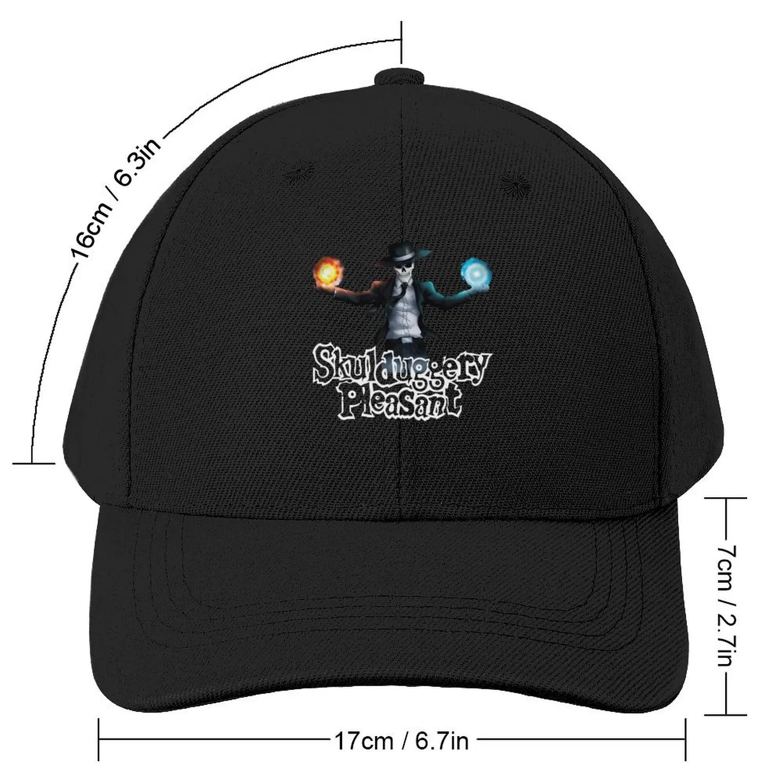 Skulduggery pleasant Baseball Cap Ball Cap Sun Cap Trucker Hat Women's Beach Visor Men's