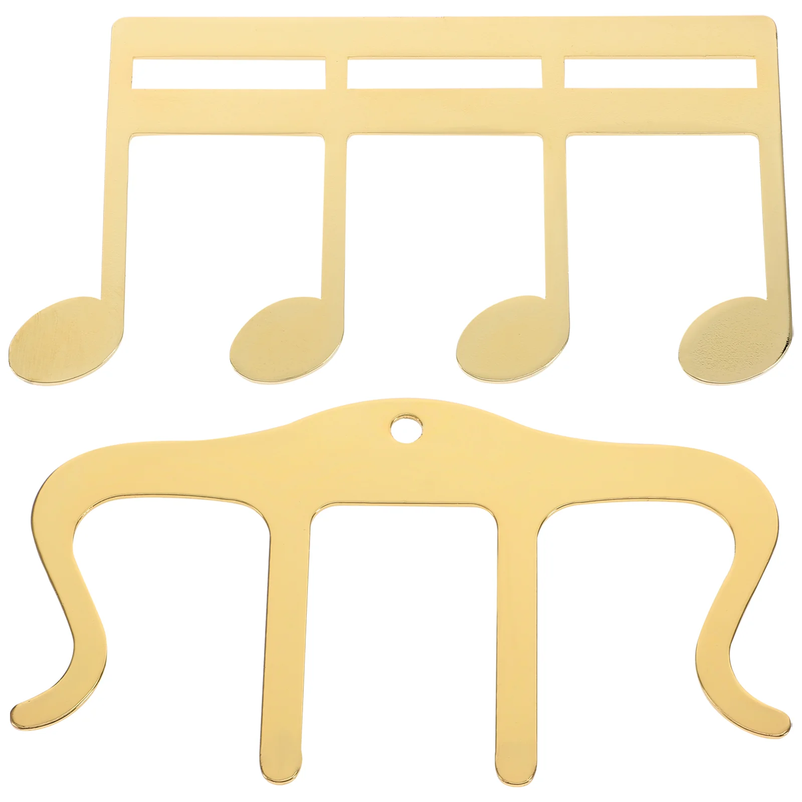 2pcs Hollowed Out Music Guitar Piano Music Clip Metal Music Clip Music Page Holder music page clip music holder clip