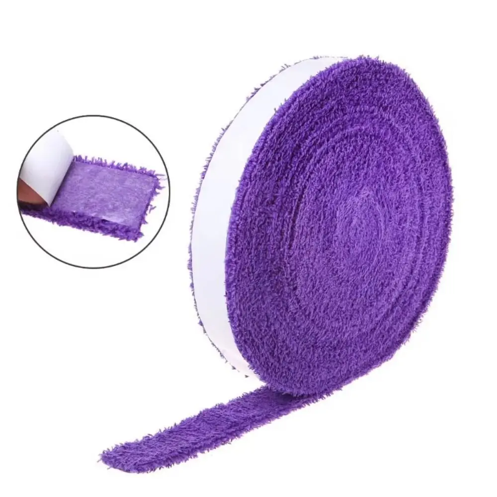 

Colourful Badminton Racket Overgrip Anti-Slip Sweat Absorbed Tennis Towel Hand Grip Soft Dry Feel Over Grip Tape