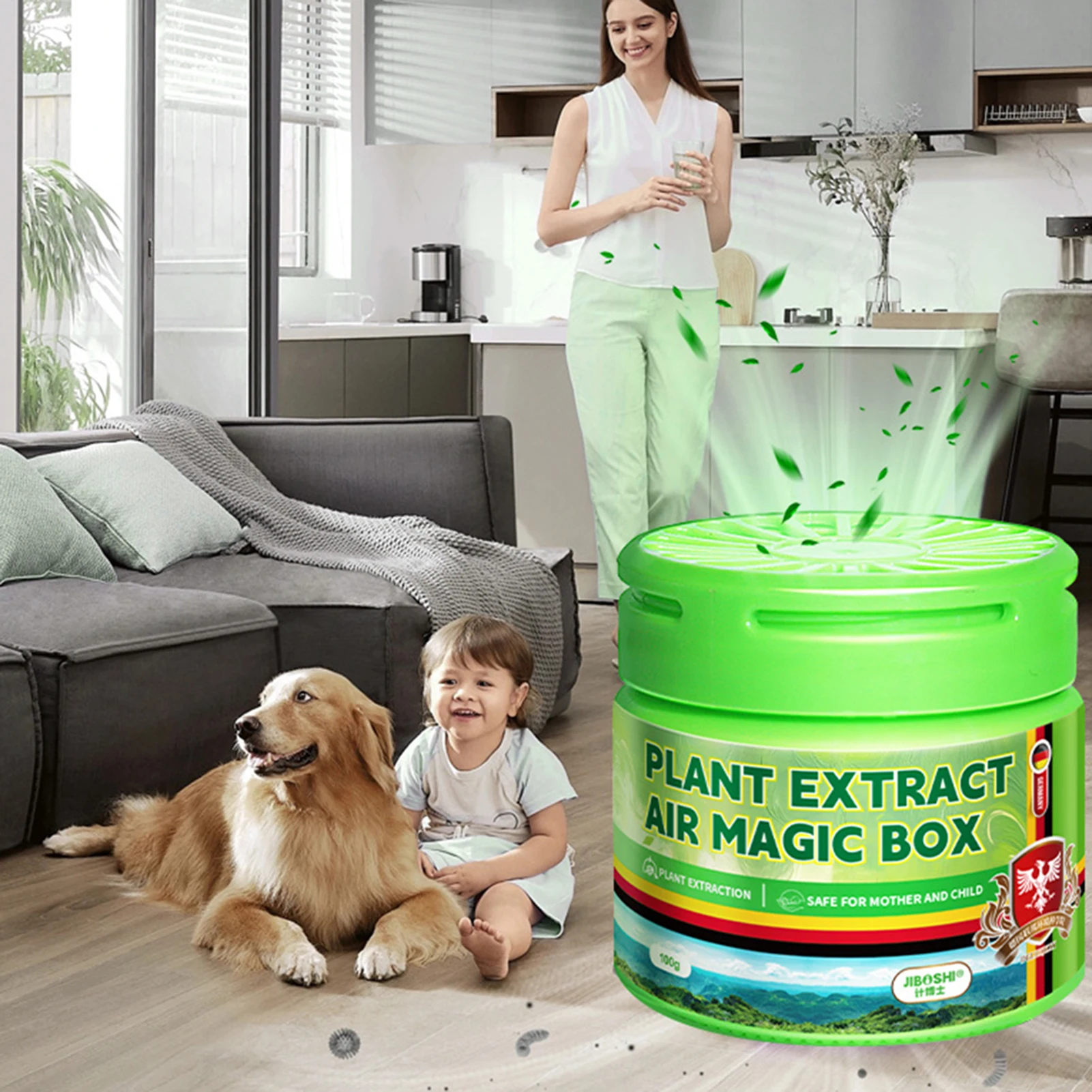 Plant Extract Airs Magics Box Indoor Airs Purification Dust Removal Box Small Room Airs Freshener Dust Cleaner