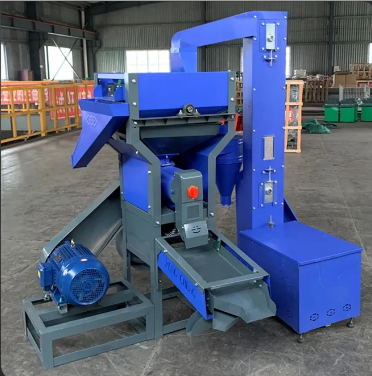 Automatic Paddy Rice Mill Machine with Stone Vibrating Removing Rice Milling Machine Rice Huller Miller Machine