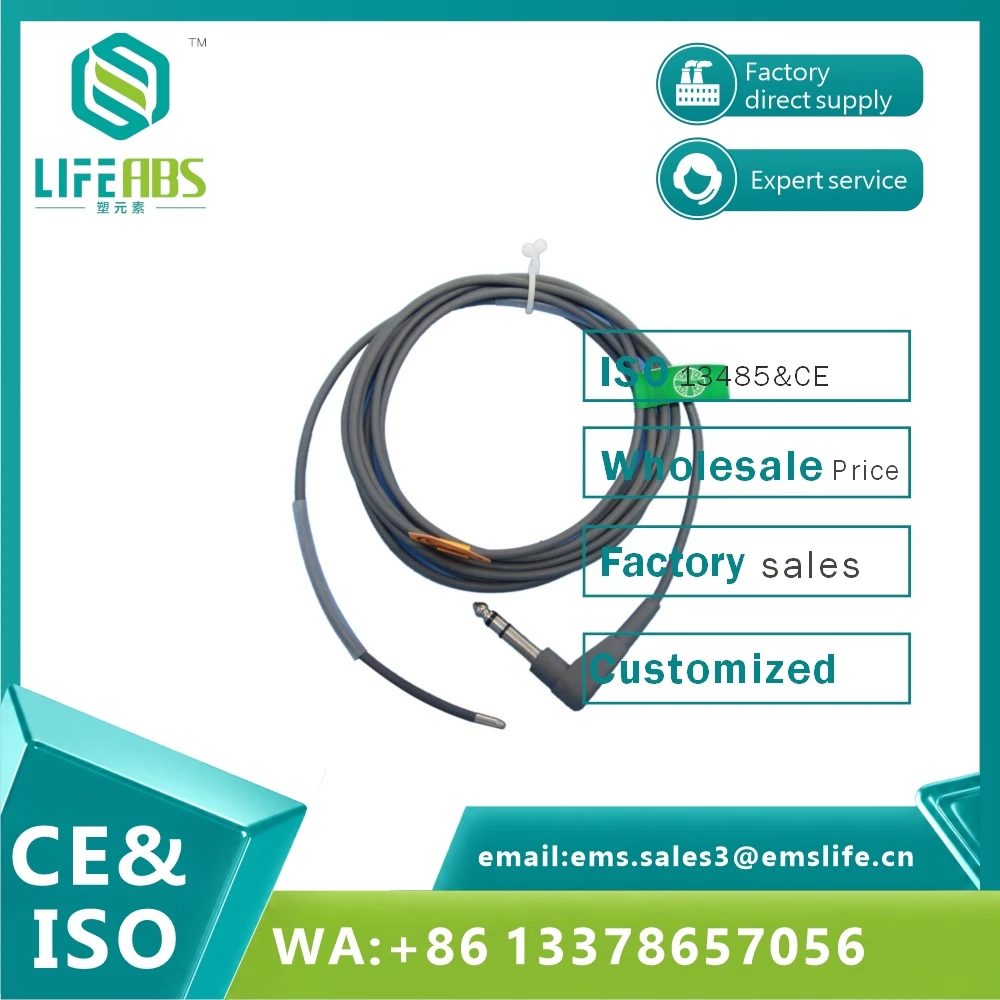 

Reusable Temperature Probe for YSI700 temp Monitor,Adult/infant Skin Surface/Esophageal/Rectal TEMP Sensor and Adapter.