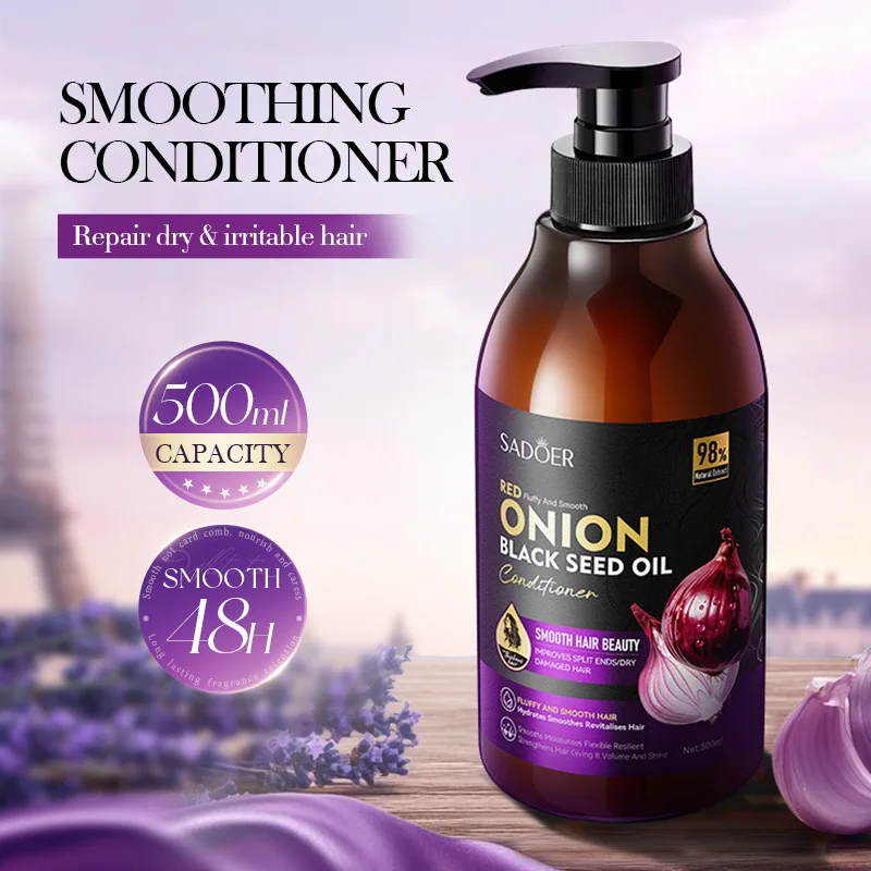 500ml-smooth-silky-hair-care-with-sadoer-onion-black-seed-oil-conditioner-natural-moisturizing-formula