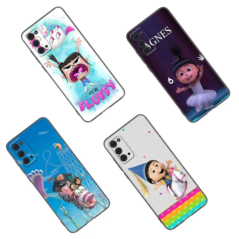 Cute Unicorn Agnes Phone Case For Samsung Note 10 20 M04 M13 M32 M14 M15 M23 M33 M34 M42 M52 M53 M54 M55 5G M11 M12 M21 M31 M51