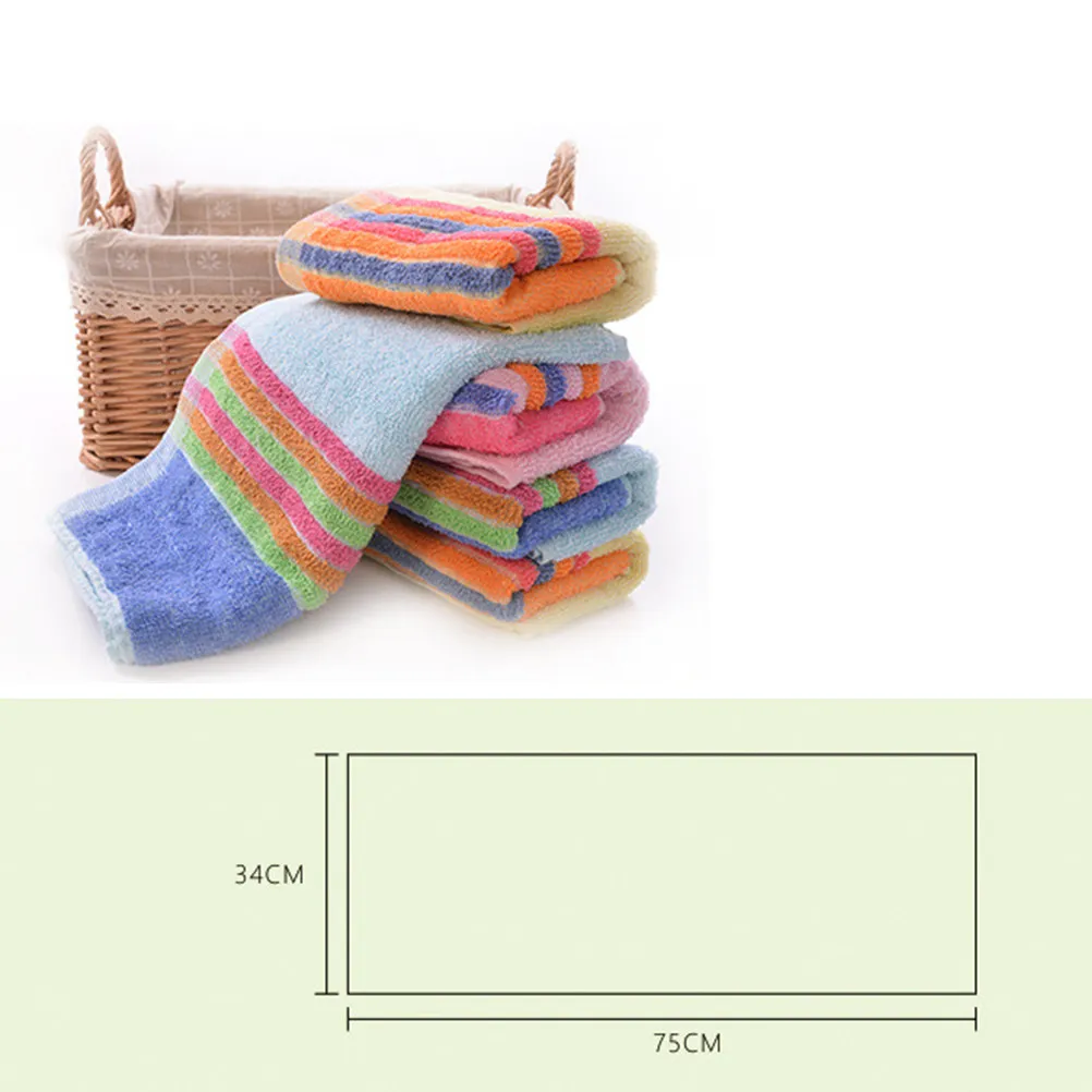 12Pcs Pure Cotton Bathroom Towels Super Absorbent Soft Thick Barber Salon Hotel Home Use Anti-Bacterial Multicolor Cotton Towels