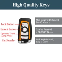 Car Central Door Lock Auto Keyless Entry System Button Start Stop Keychain Central Kit Universal Car 12V 2