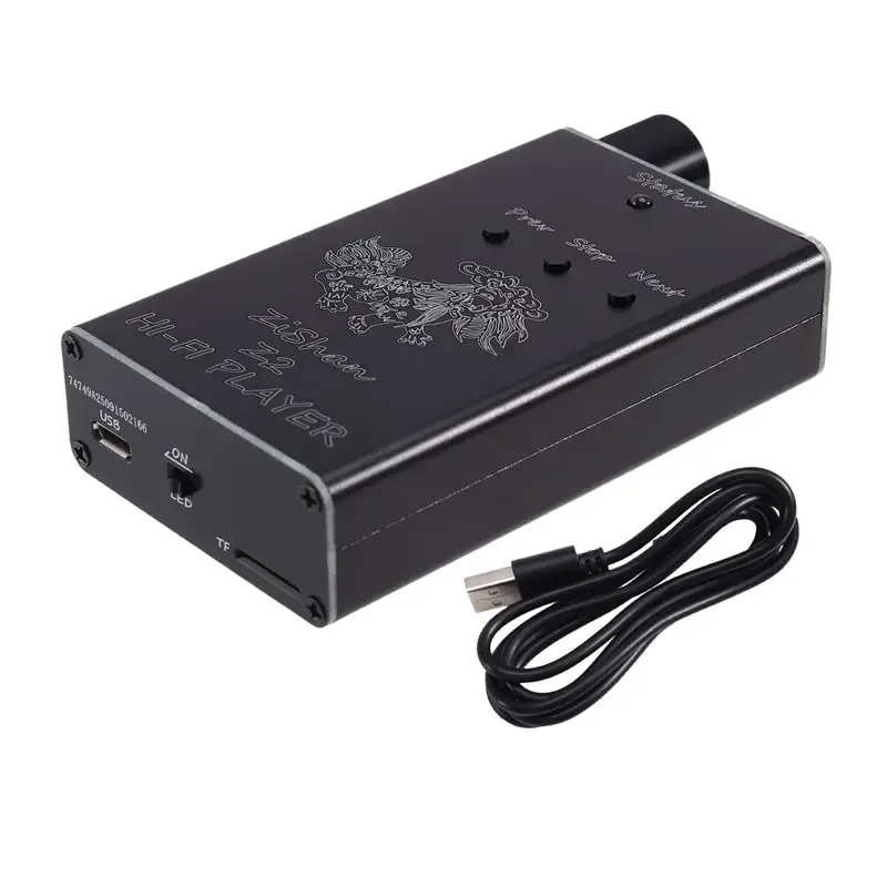 New Portable Zishan Z2 HiFi DSD Dard Decoding Lossless Music Player MP3 Player ES9018 DAC Headphone Amplifier + Battery view 6