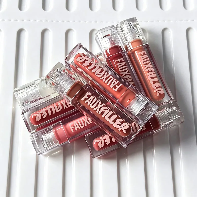 Fashion Makeup Beauty Blush Filter Soft Glow Liquid Blush Shiny Lip Gloss Lipstick Cotton Candy Bubblegum Concealer Cosmetics