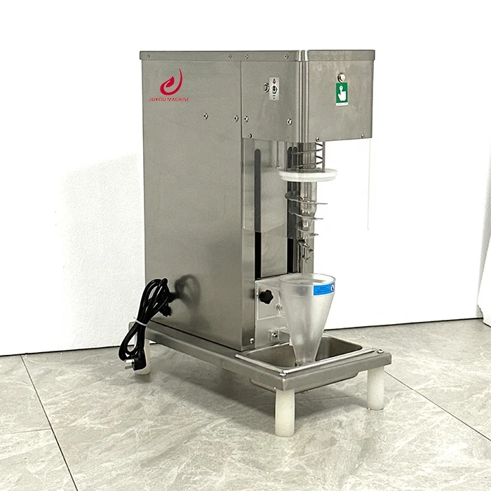 Mixed Flavor Ice Cream Machine Fresh Fruit Mixed Frozen Yogurt Ice Cream Machine