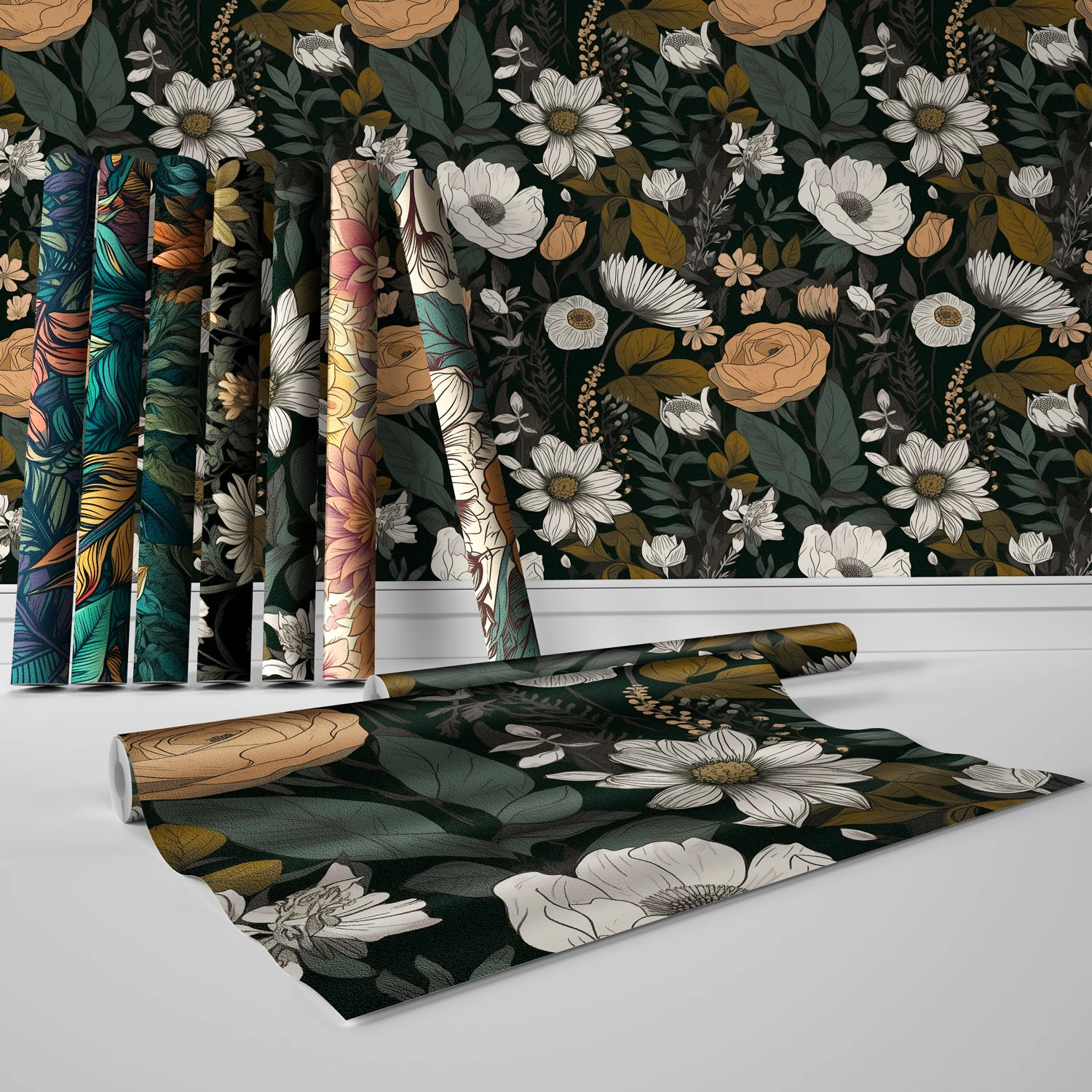 

Для цветочной текстуры матовые обои спальня гостиная украшение стены самоклеящиеся наклейки на стену водостойкие влагостойкие