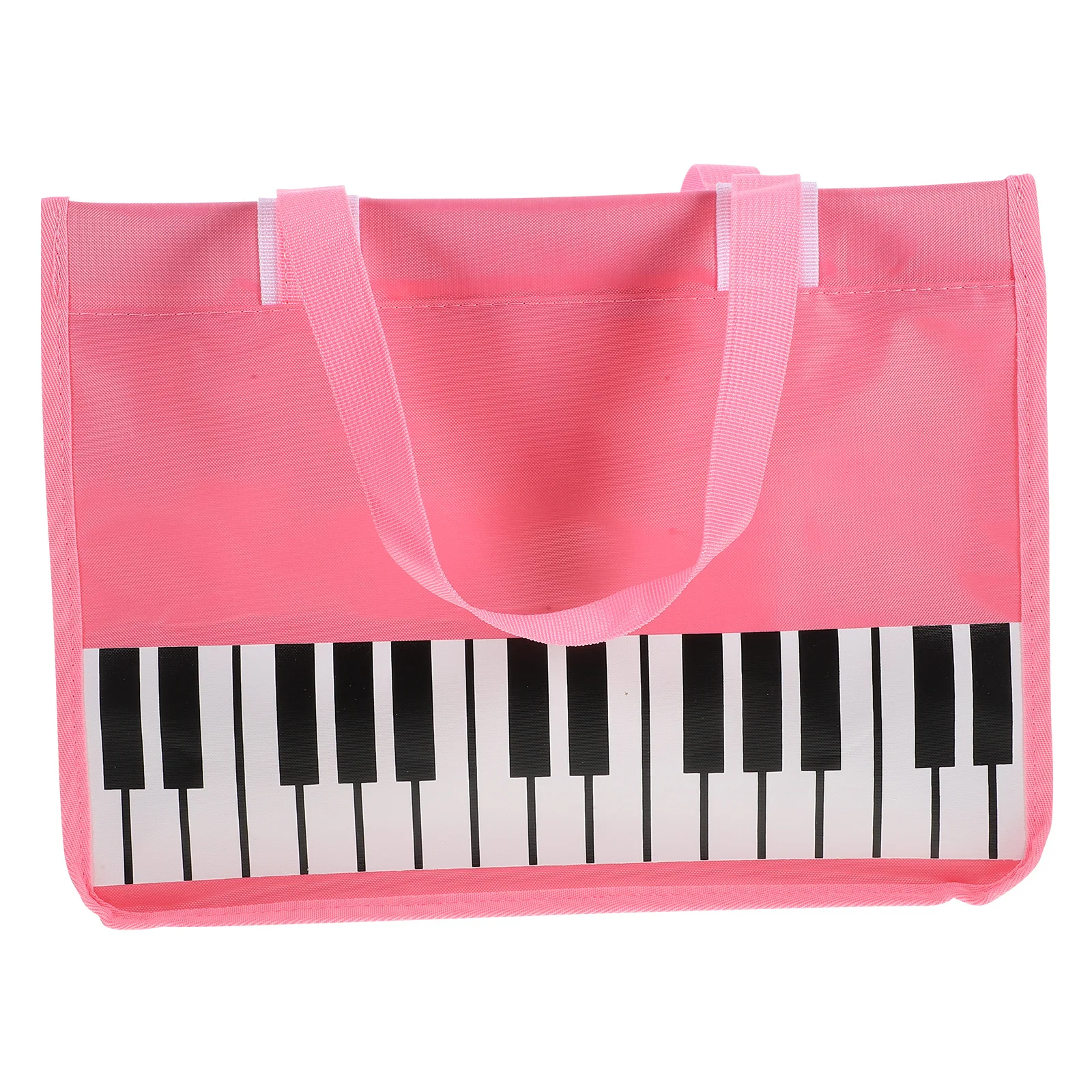 

Piano Key Handheld Bag Music Sheet Storage Pouch For Violin Guitar Ukulele Instrument Accessory Holder Durable Score