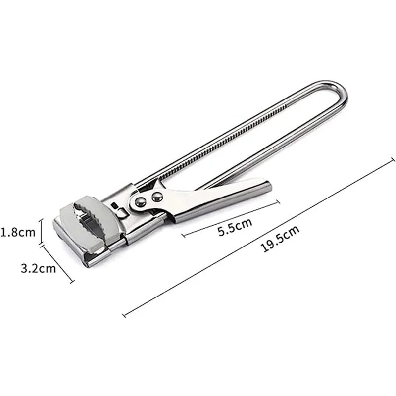 AF89-2PCS Dosenöffner Multifunktionaler Dosenöffner Edelstahl Dosenöffner Küchenwerkzeug