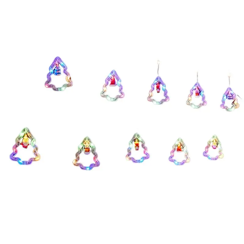 Christmas Star Curtain Lights - Decorative Lights With Remote Control For Indoor And Outdoor Use-AA26
