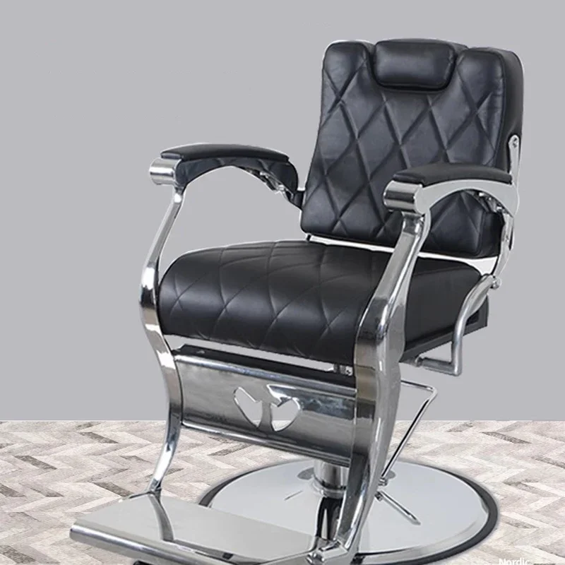 

Reclining Berber Hair Chair Spa Swivel Hairstylist Lash Hairdressing Chair Shampoo Nail Silla Pedicura Hair Salon Furniture