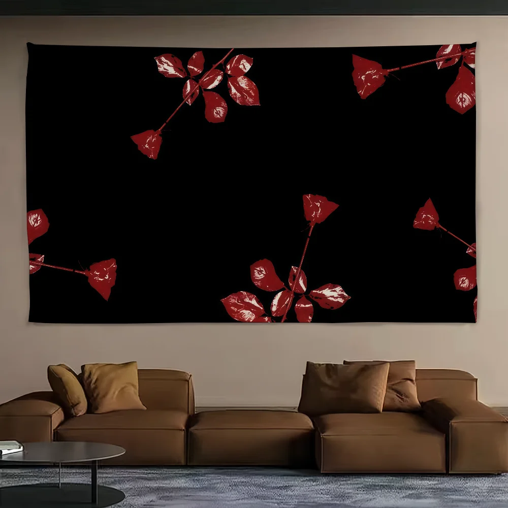 الفرقة D-DepecheS M-وضع العلم للتخييم في الهواء الطلق بار نزهة ديكور منزلي للحفلات الحلي راية