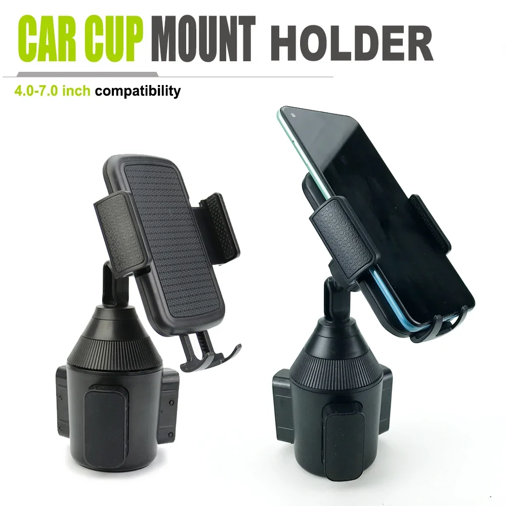 360° Adjustable Car Cup Holder Universal Car Cell Phones Mount GPS Bracket Interior Accessories Drink Holder For Iphone Android