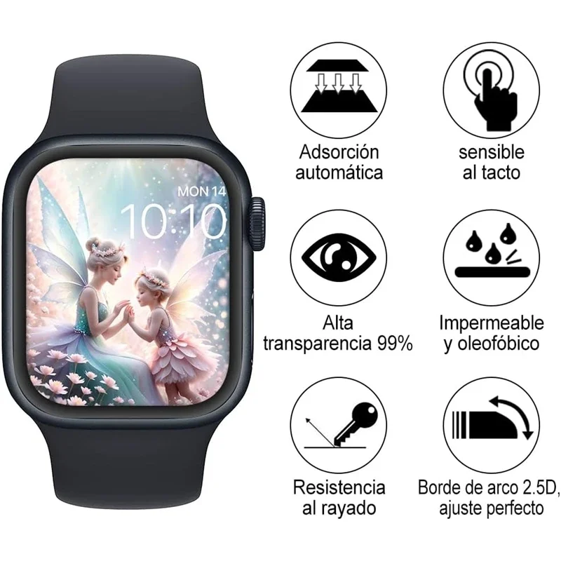 طبقة حماية لساعة أبل 46 مللي متر 45 مللي متر 44 مللي متر 41 40 38 42 مللي متر 49 مللي متر واقيات شاشة منحنية iwatch سلسلة الترا 11 10 9 8 7 SE 6 5 #2