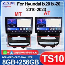 Android 14 For Hyundai ix20 ix-20 2010-2023 Multimedia Navigation Video Autoradio Player Car Stereo Carplay Monitor Radio Screen