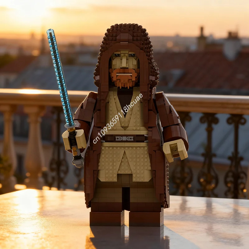 2784pcs MOC ObiWan Kenobi Mega Figure Starry Sky Wars Model Building Blocks Construction Assemble Toys DIY Idea Festival Gift