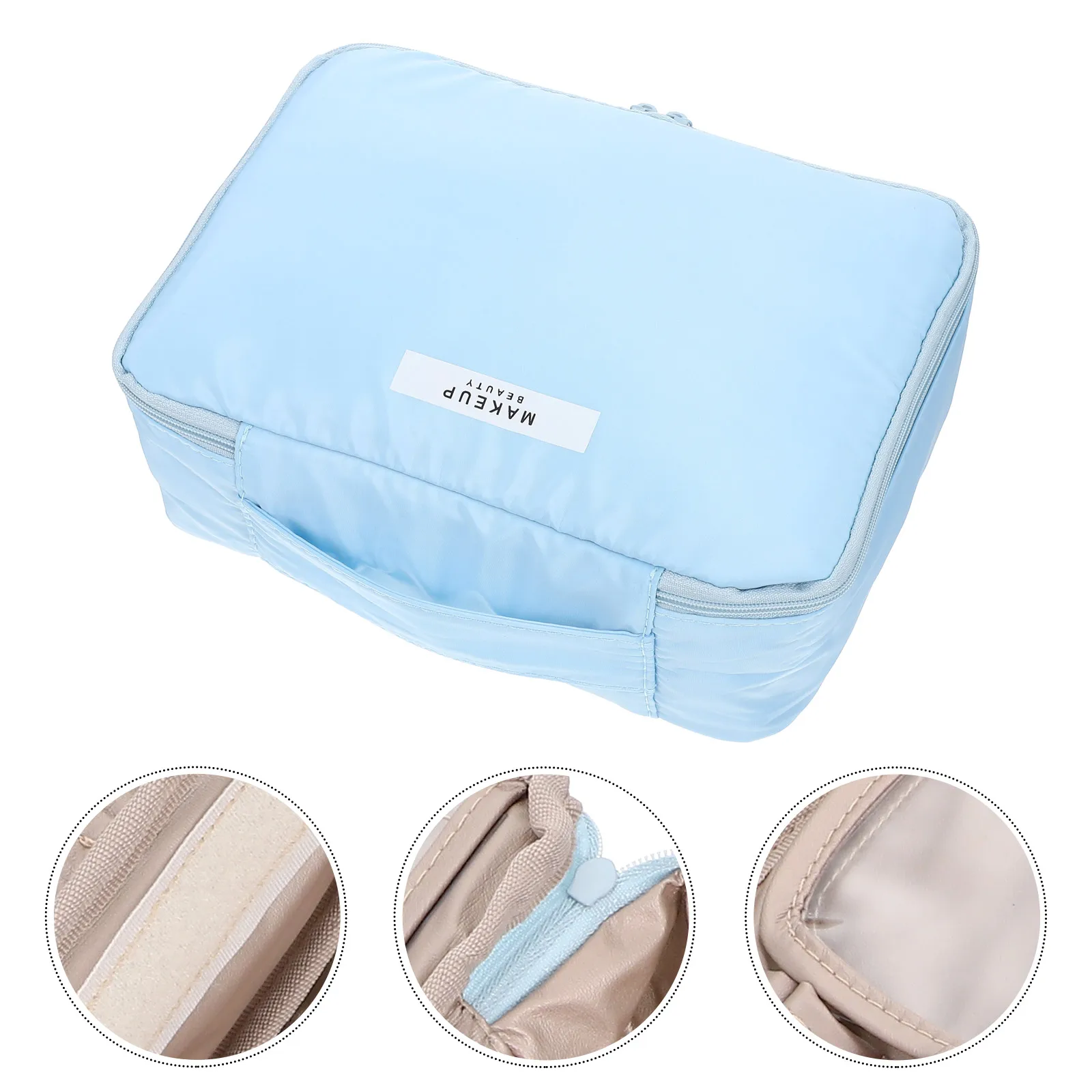 

Bag Organizer Travel Make Up Bags Toiletry Women Men Storage Pouches For Cosmetics Lightweight Durable Home Use