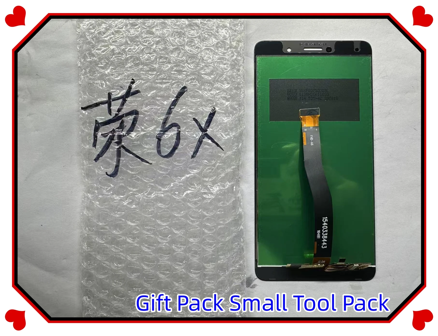 Tested 5.5''Original For  Honor 6X BLN-L24 AL10 BLN-L21 BLN-L22 LCD Display Touch Screen For GR5 2017 Digitizer Assembly