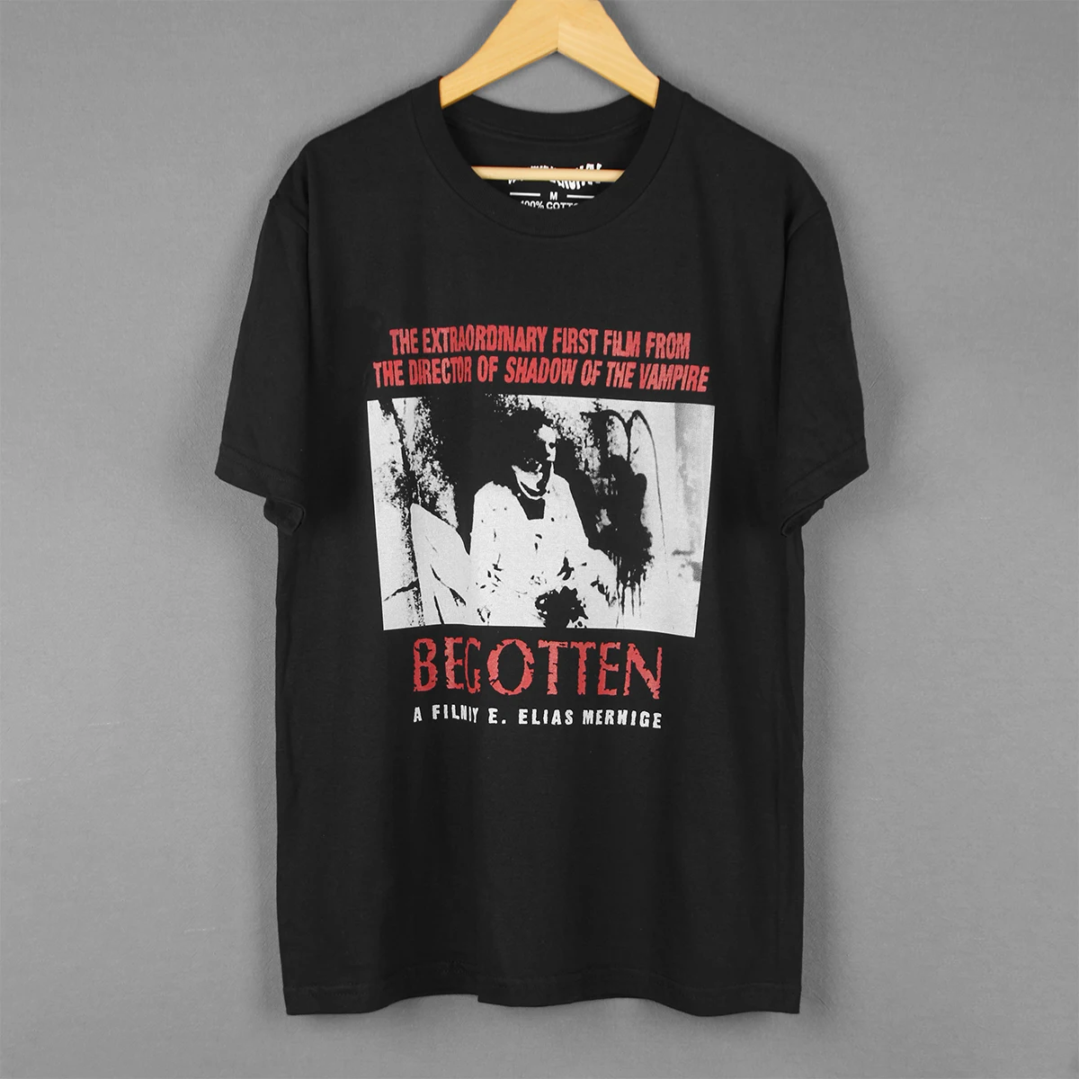 Футболка Begotten Cult Horror 80S 90S Movie 964 Pinocchio Tetsuo Murder Set Pieces Regular Type Мужская летняя хлопковая футболка