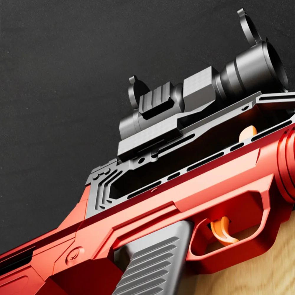 QBZ95 Elektrische manuelle Modi Shell-Wurf Sicherheit Soft Bullet Spielzeugpistole Outdoor-Schießspiele Maschinenpistole Modell Geburtstagsgeschenk
